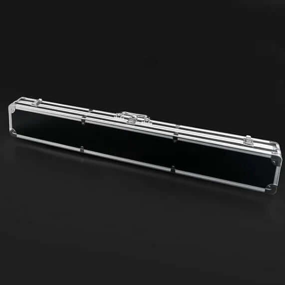 NovaSaber Lightsaber Travel Case with custom-engineered foam insert for secure storage and protection of high-end replica lightsabers.