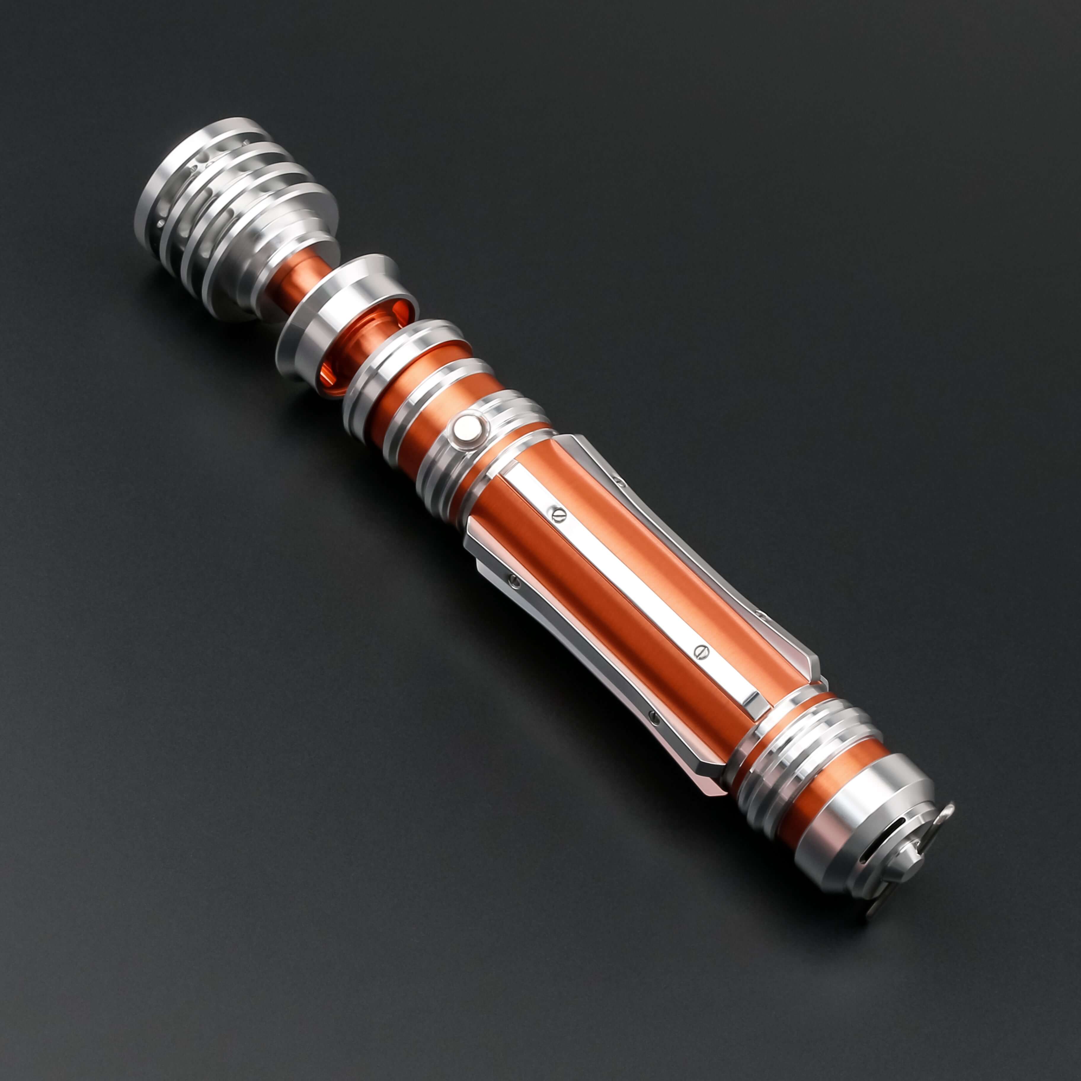 Leia SE lightsaber: High-quality replica with frosted aluminum alloy hilt, removable polycarbonate blade, and advanced electronics, inspired by Princess Leia&