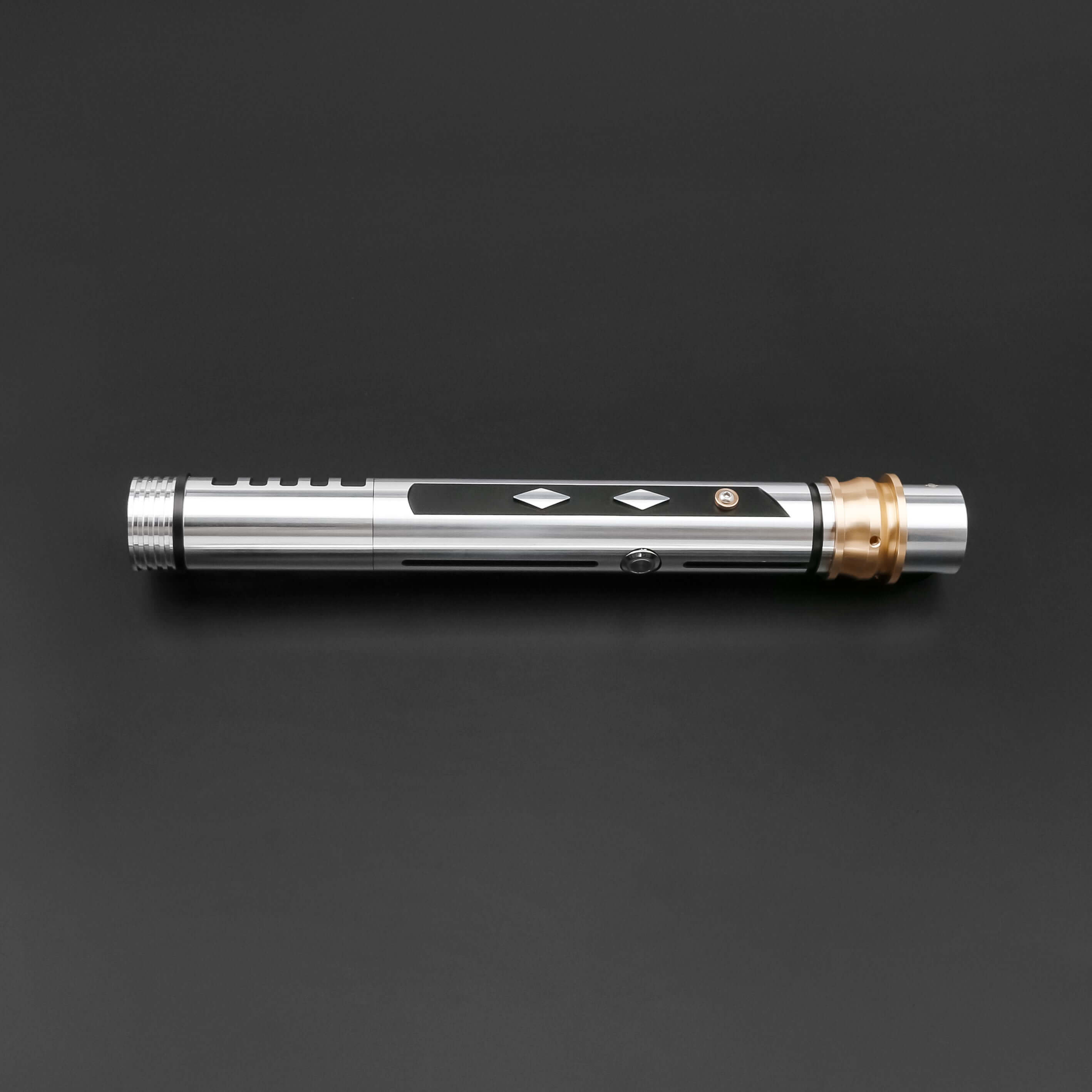 Ahsoka Tano SE Lightsaber – twin Saber set inspired by Ahsoka with distinctive tribal stripes on rugged aluminum alloy hilts, includes 26" and 32" polycarbonate blades, ergonomic straight grip with sound-amplifying pommel, customizable RGB/Neopixel core w