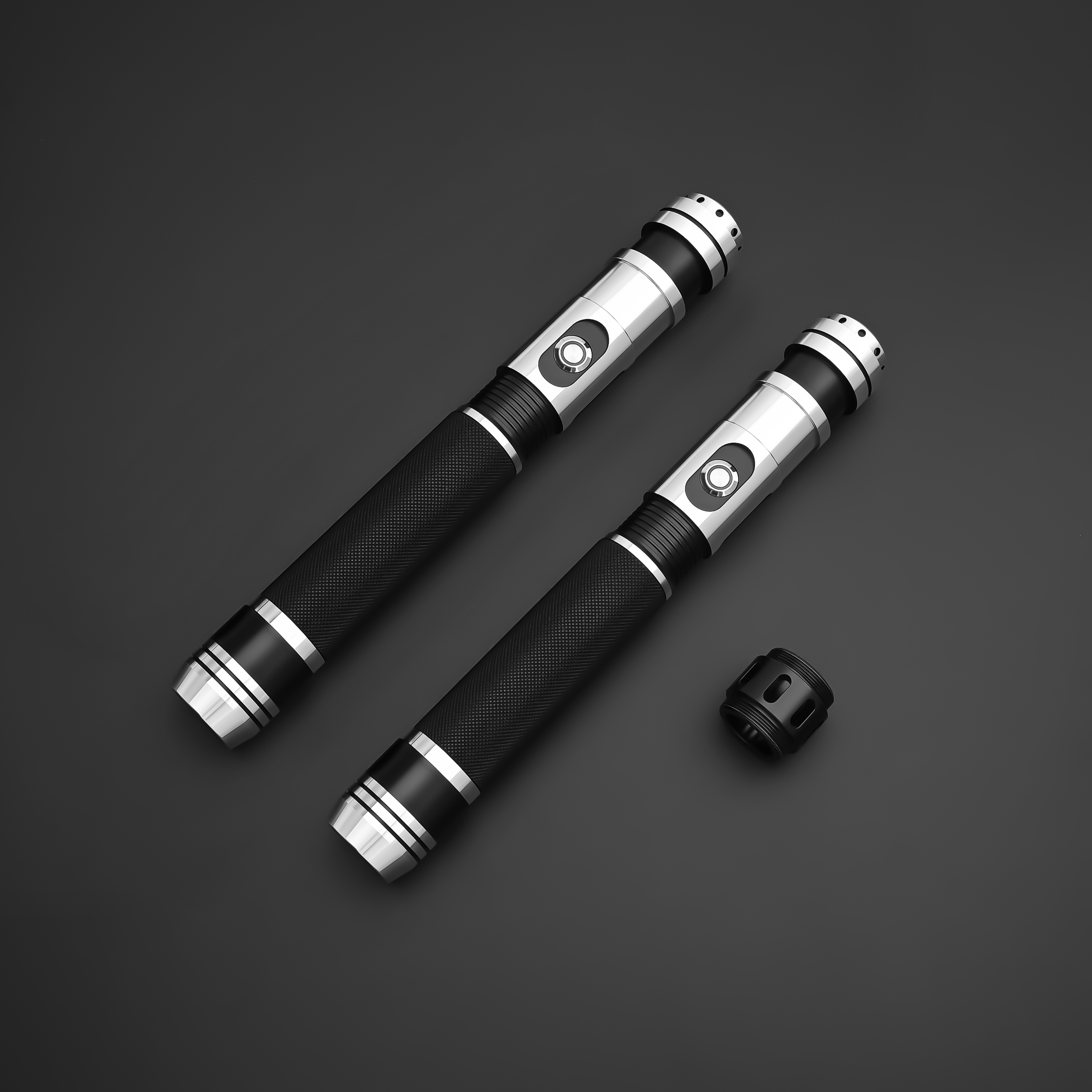 The Gilded Sovereign Twin Lightsabers