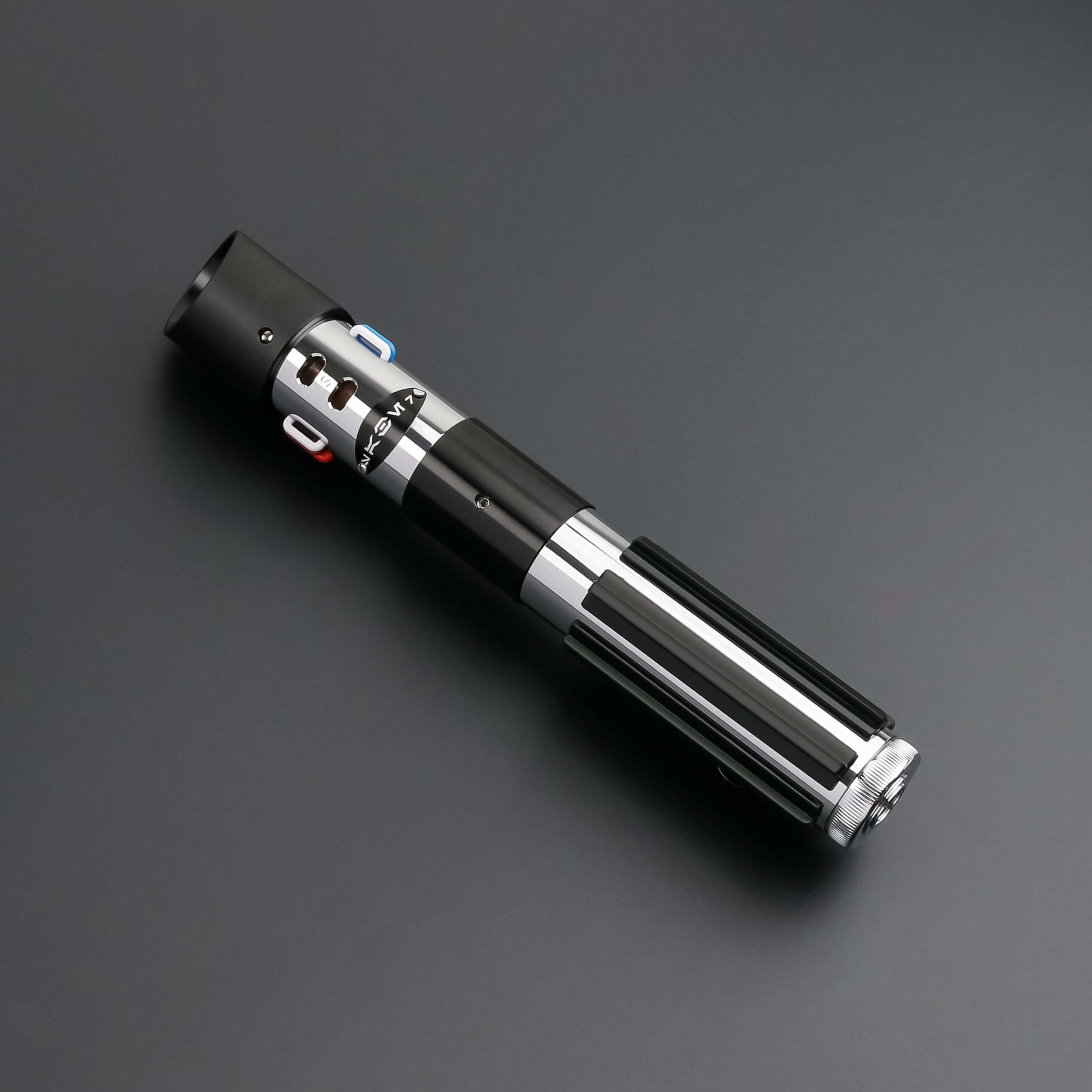 Vader EP5 SE lightsaber: High-quality replica with frosted aluminum alloy hilt, removable polycarbonate blade, and advanced electronics, inspired by Darth Vader&
