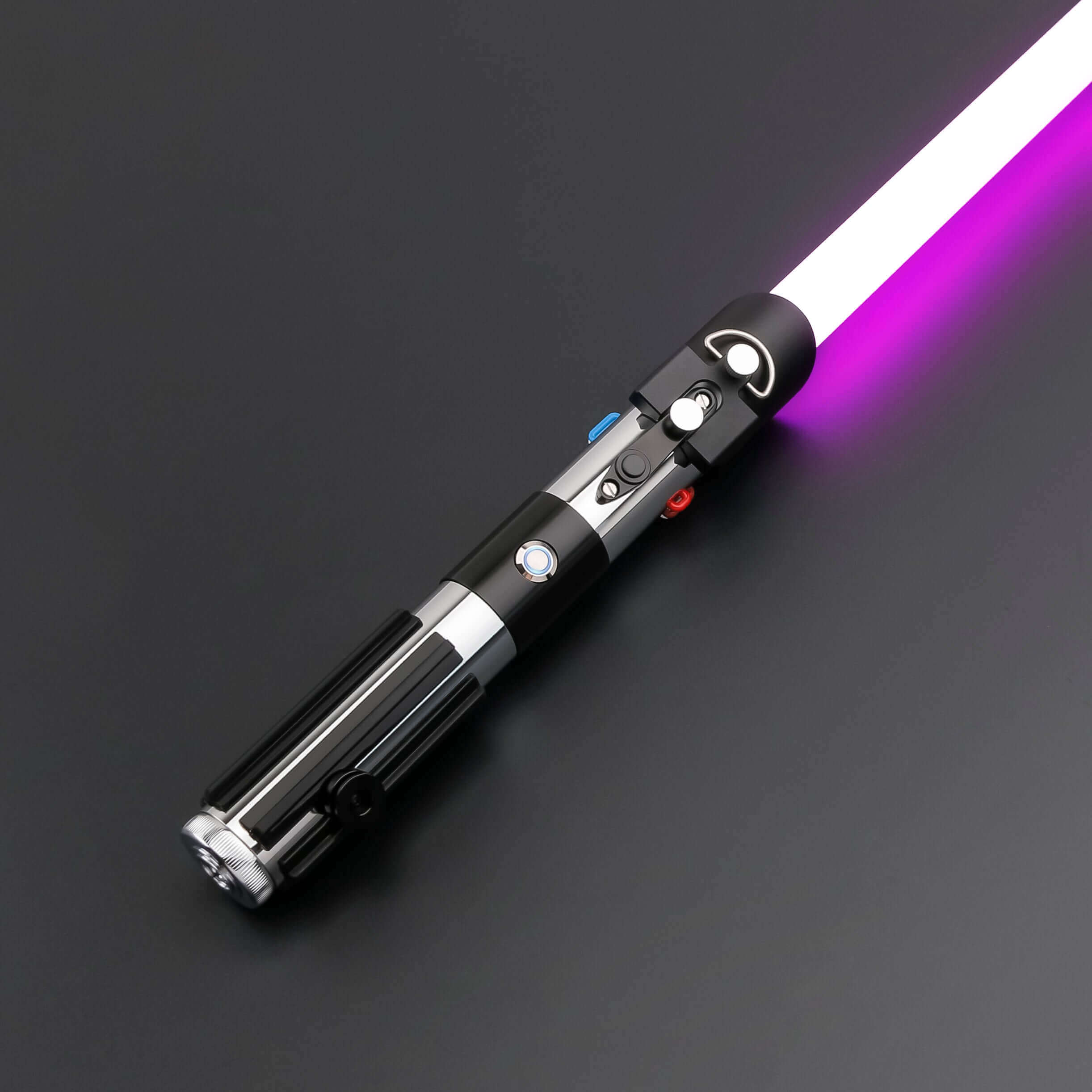 Vader EP5 SE lightsaber: High-quality replica with frosted aluminum alloy hilt, removable polycarbonate blade, and advanced electronics, inspired by Darth Vader&