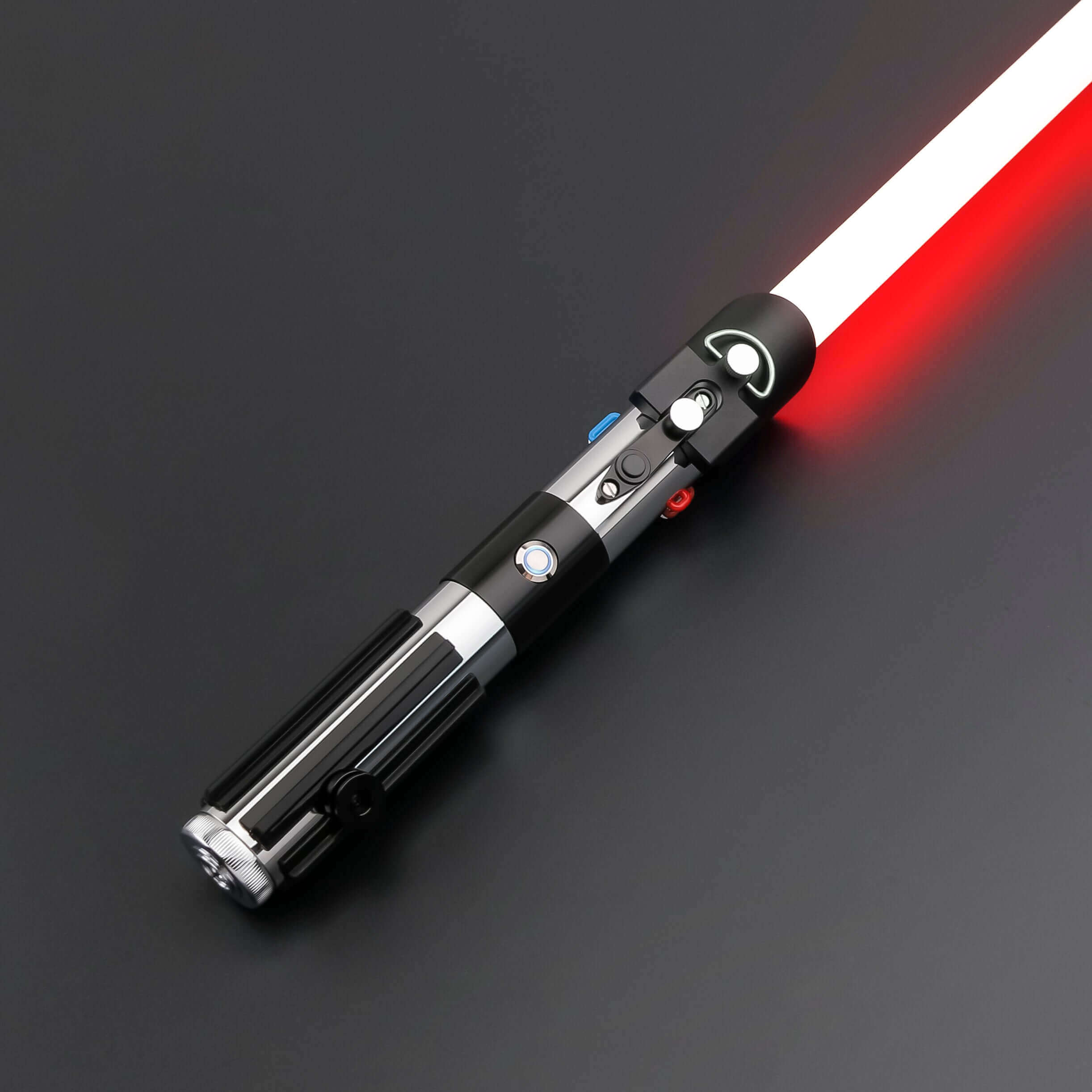 Vader EP5 SE lightsaber: High-quality replica with frosted aluminum alloy hilt, removable polycarbonate blade, and advanced electronics, inspired by Darth Vader&