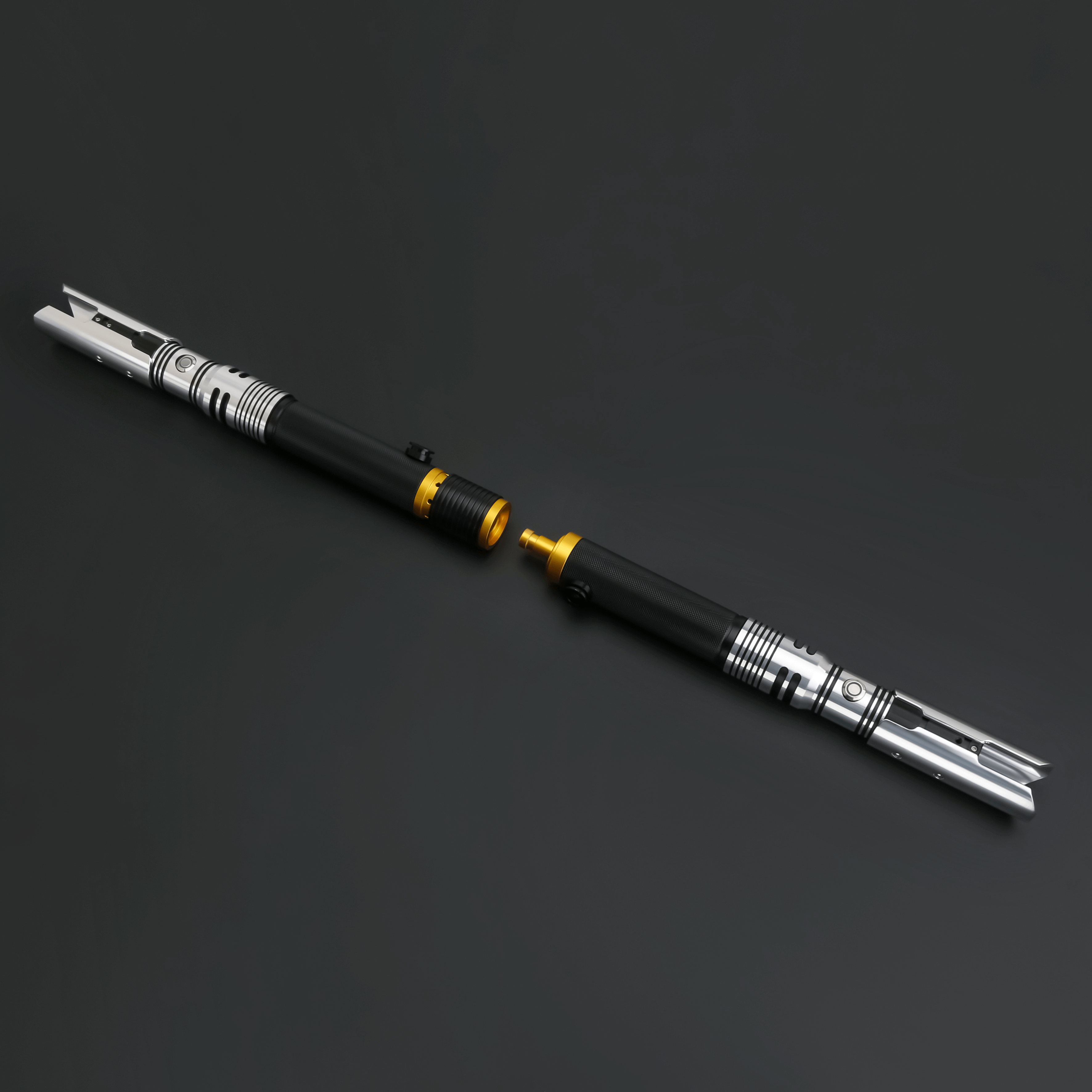 Fallen SE Neopixel Lightsaber: High-quality replica inspired by popular game hero, featuring aircraft-grade aluminum alloy hilt, superbright 50W neopixel blade, 12 color options, 27 sound fonts, Proffie board with 32GB SD card, and customizable effects