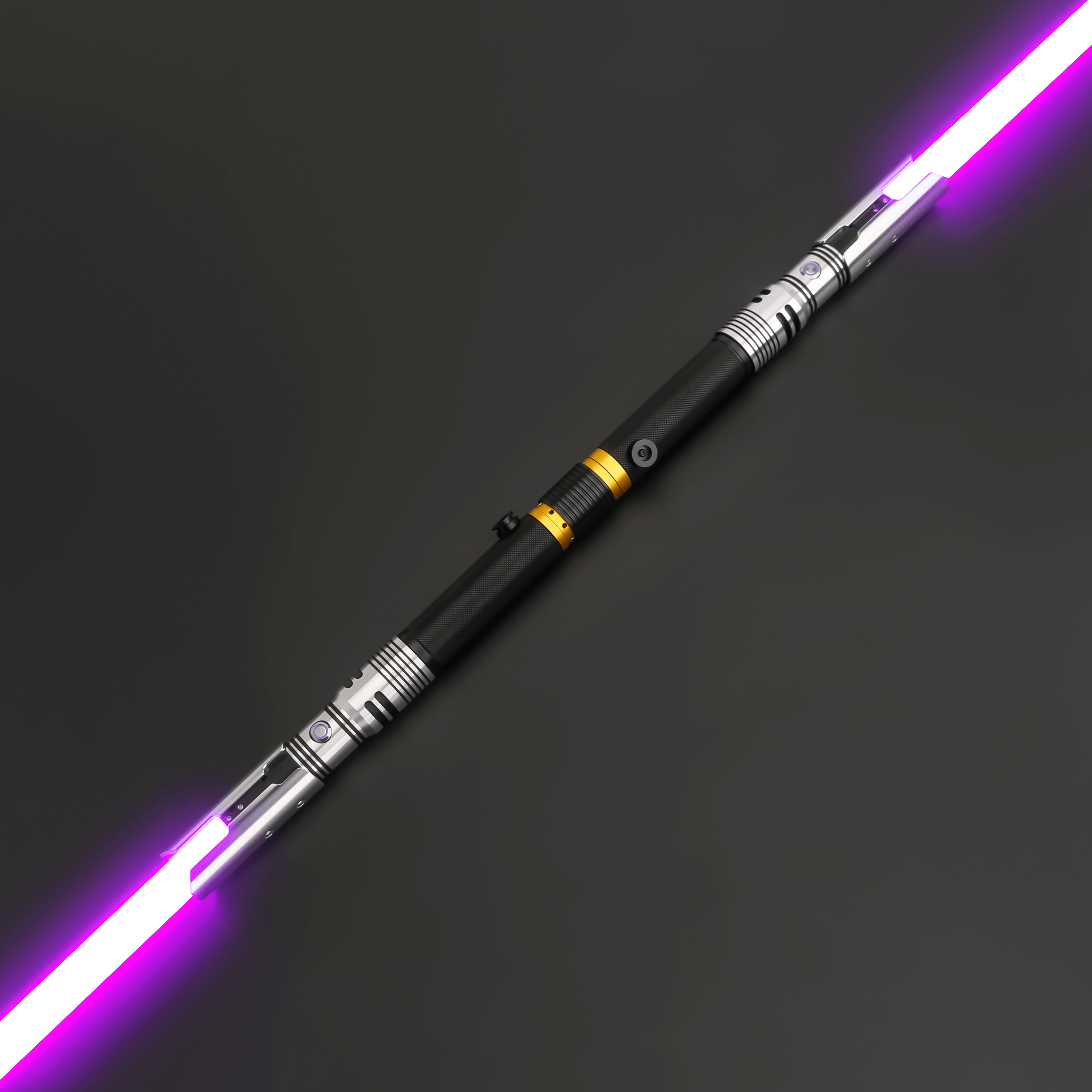 Fallen SE Neopixel Lightsaber: High-quality replica inspired by popular game hero, featuring aircraft-grade aluminum alloy hilt, superbright 50W neopixel blade, 12 color options, 27 sound fonts, Proffie board with 32GB SD card, and customizable effects