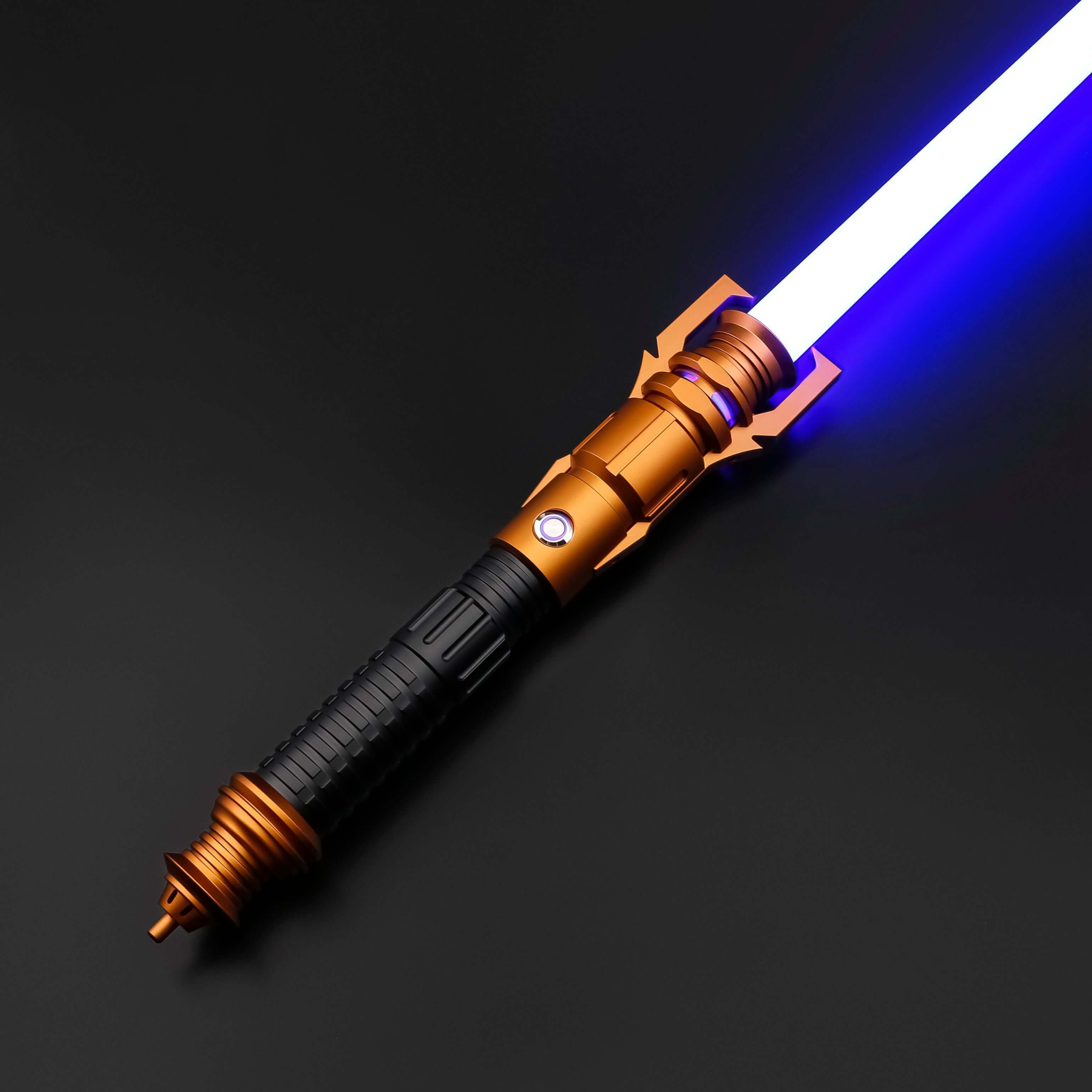 Taron Malicos Lightsaber: High-quality replica with polished hilt, intricate detailing, and durable construction, inspired by the fallen Jedi&