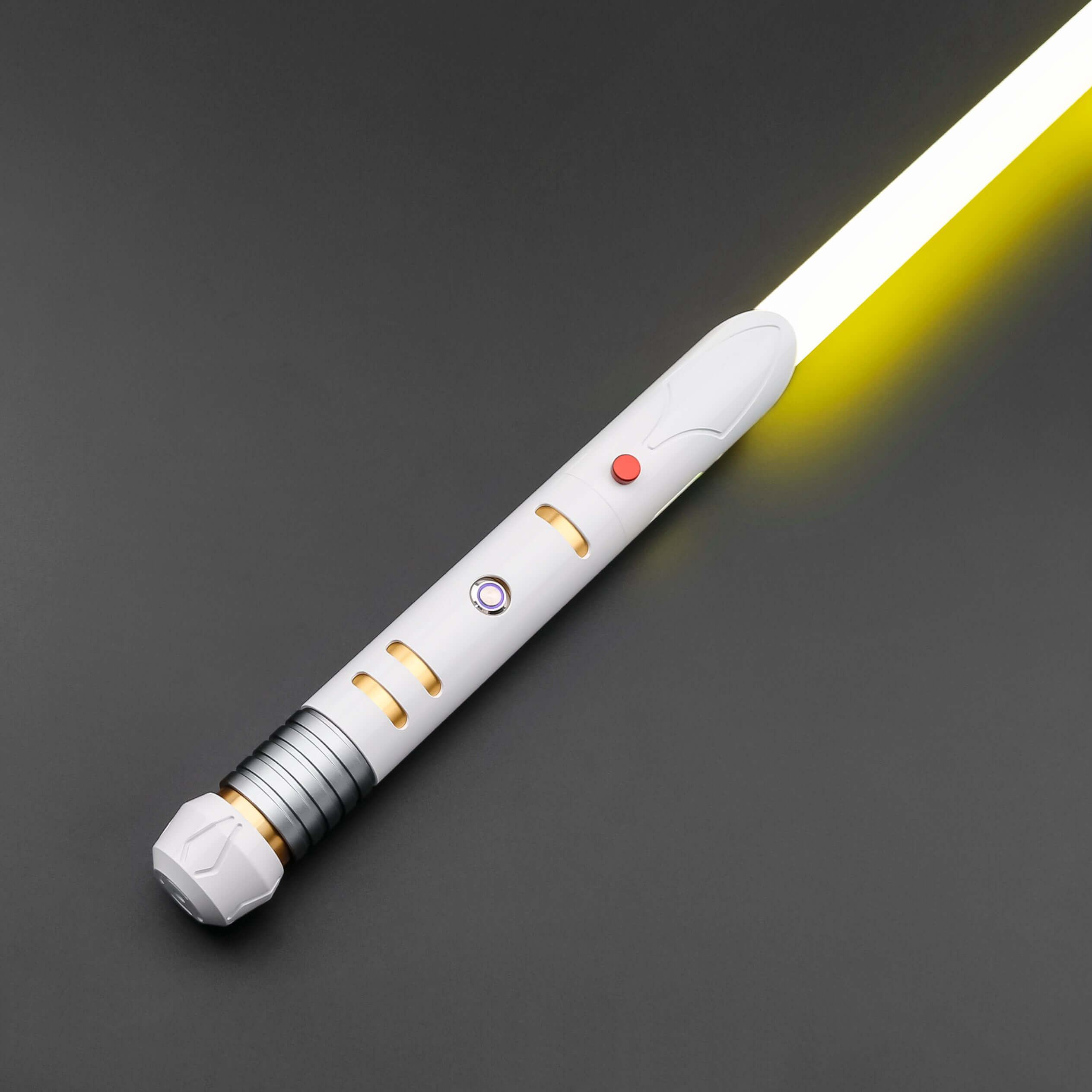 Temple Guard SE lightsaber: High-quality replica with polished hilt, intricate detailing, and durable construction, inspired by the Jedi Temple Guard&