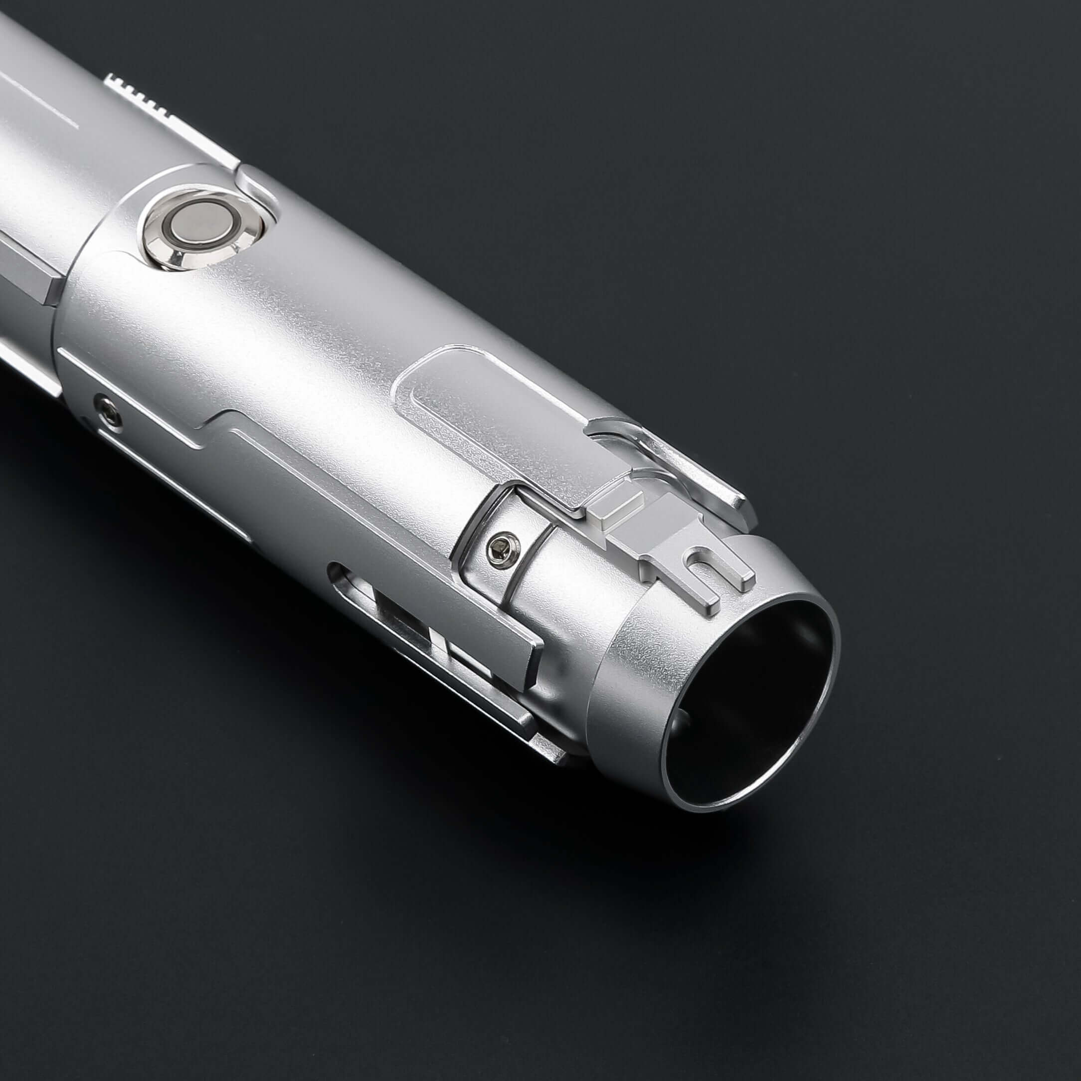 Ben Solo SE lightsaber: High-quality replica with frosted aluminum alloy hilt, removable polycarbonate blade, and advanced electronics, inspired by Ben Solo&