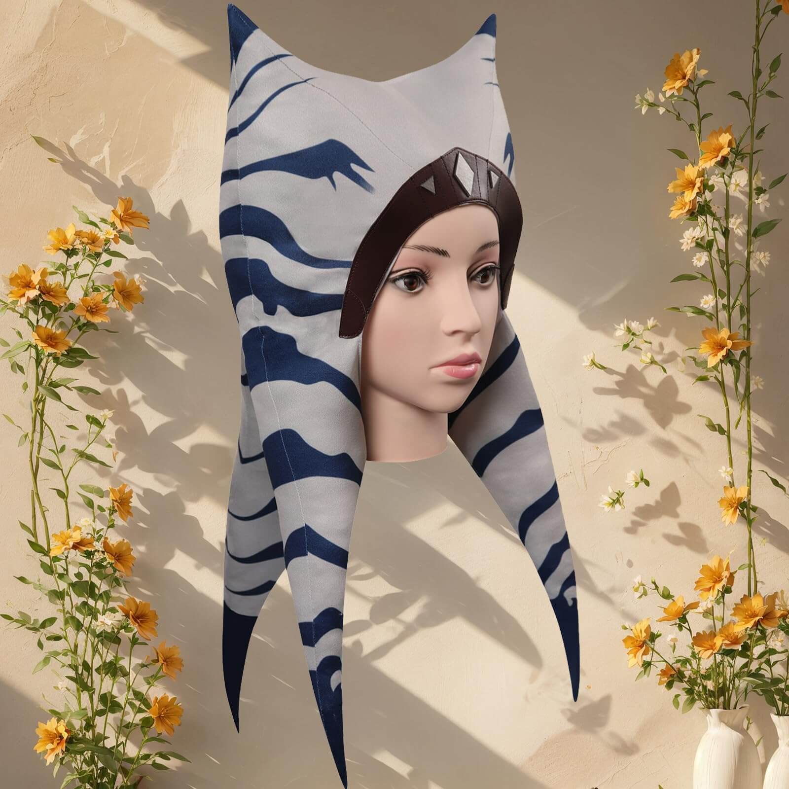 Adults Clone Costume Head piece Women Anime Cosplay Hat for Halloween