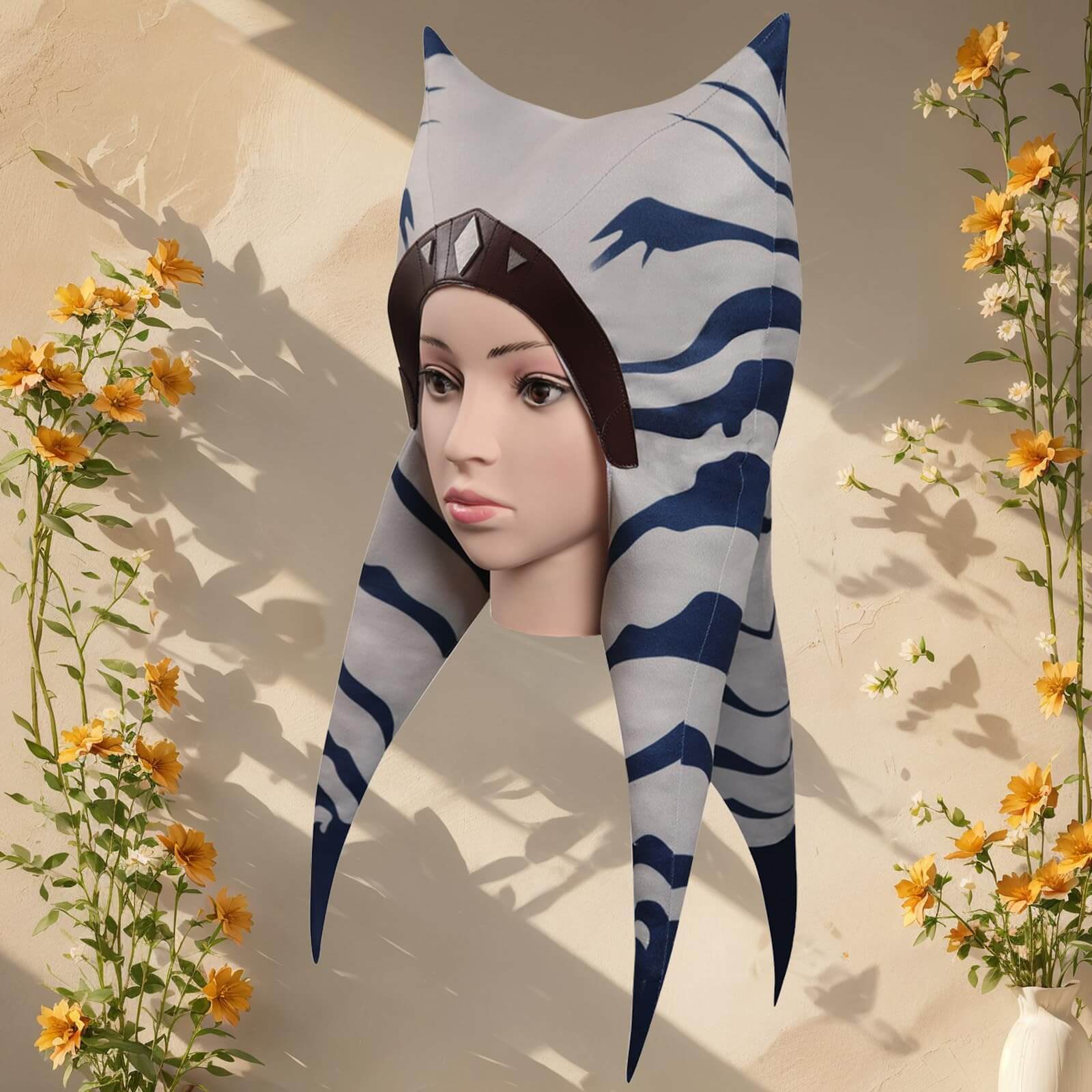 Adults Clone Costume Head piece Women Anime Cosplay Hat for Halloween