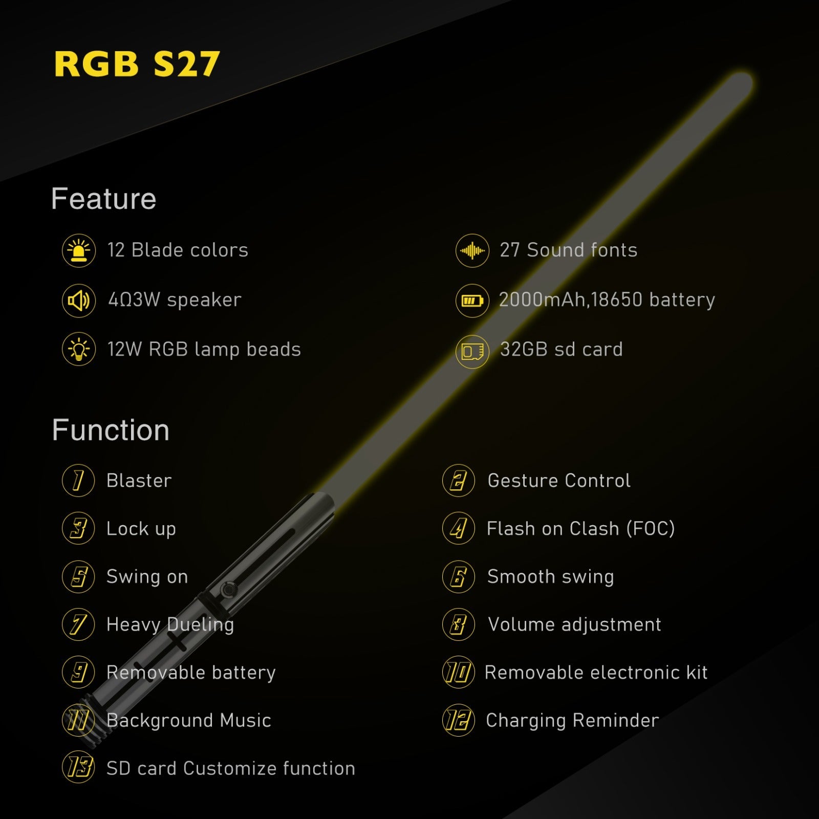 Dual Bladed Ink Lightsaber (BUY 1 GET 1 FREE)