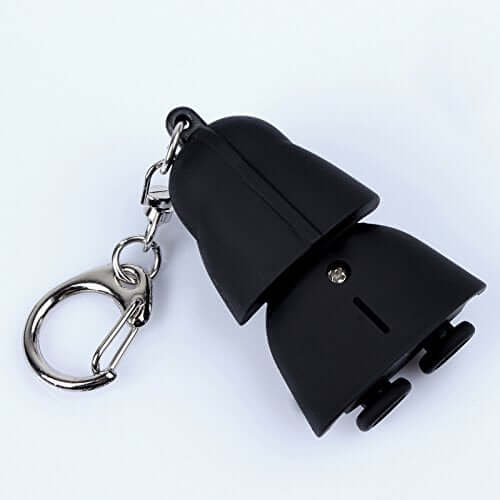 Darth Vader keychain with flashlight
