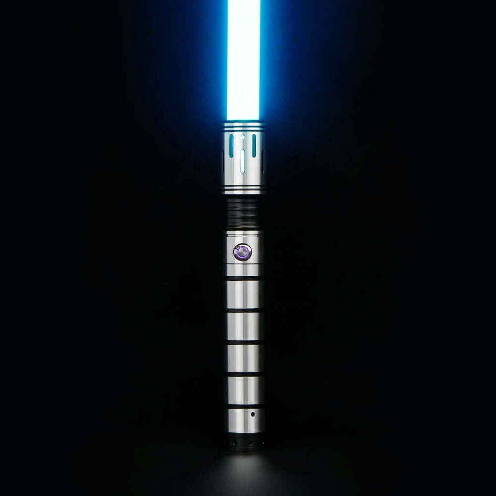 Champion Combat Lightsaber with rugged hilt and polycarbonate blade, designed for intense dueling and display