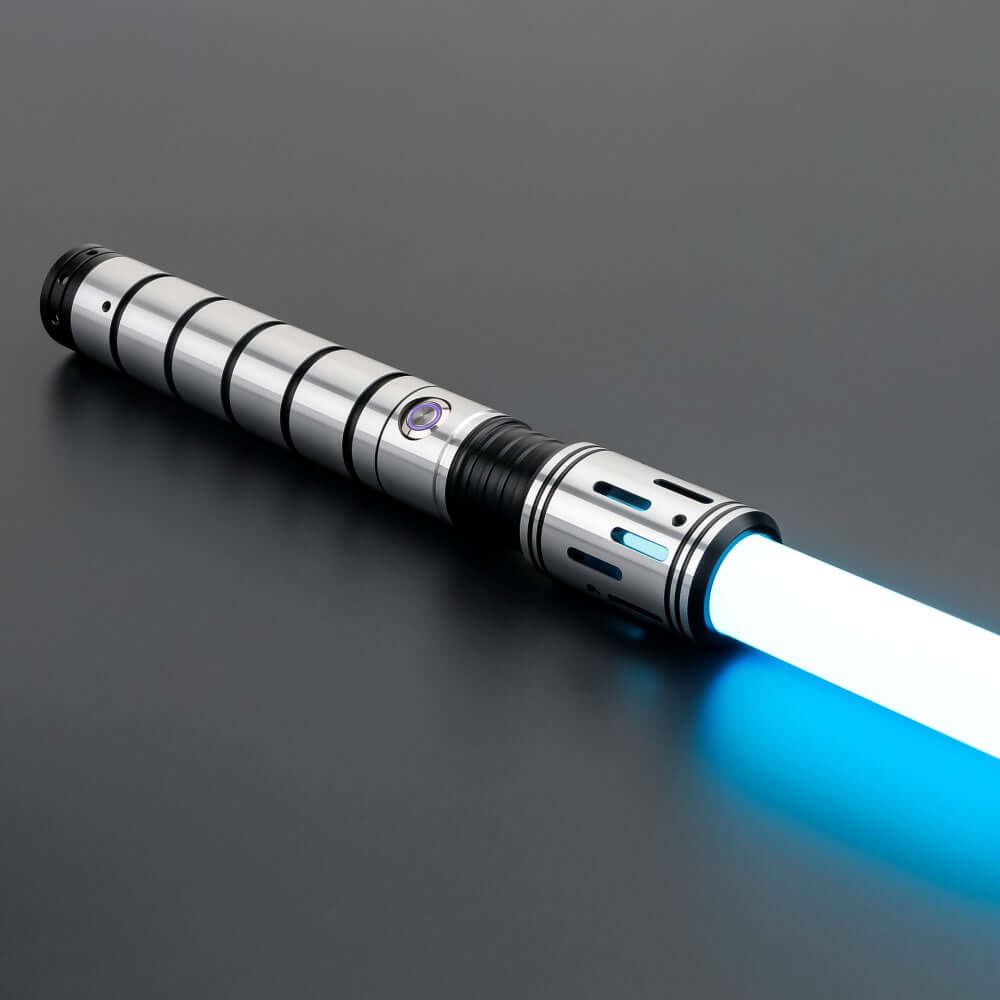 Champion Combat Lightsaber with rugged hilt and polycarbonate blade, designed for intense dueling and display
