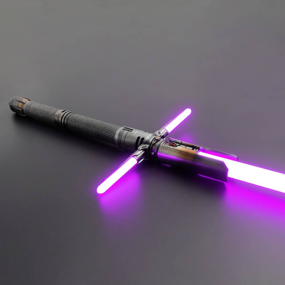 Cal Kestis Crossguard Lightsaber with Free Ani III SE Lightsaber - Limited Time Offer