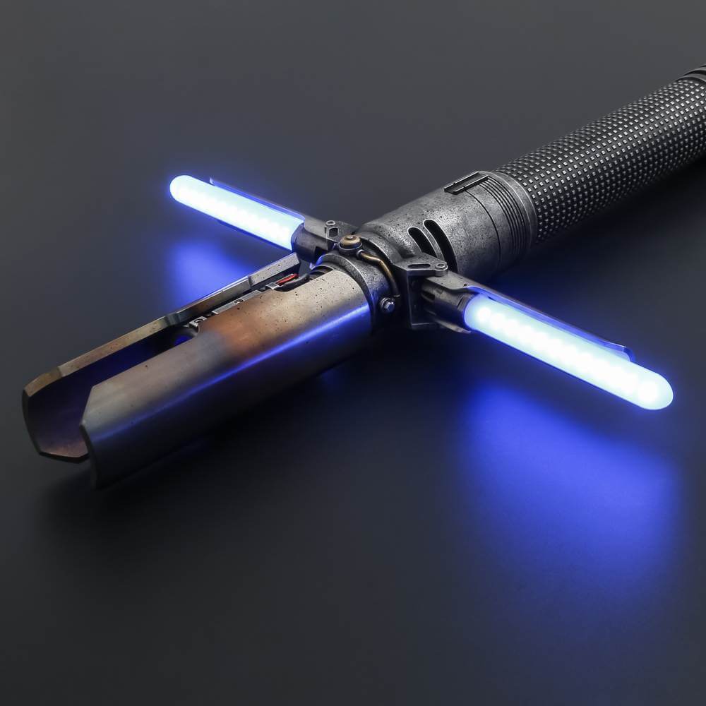 Cal Kestis Crossguard Lightsaber with Free Ani III SE Lightsaber - Limited Time Offer