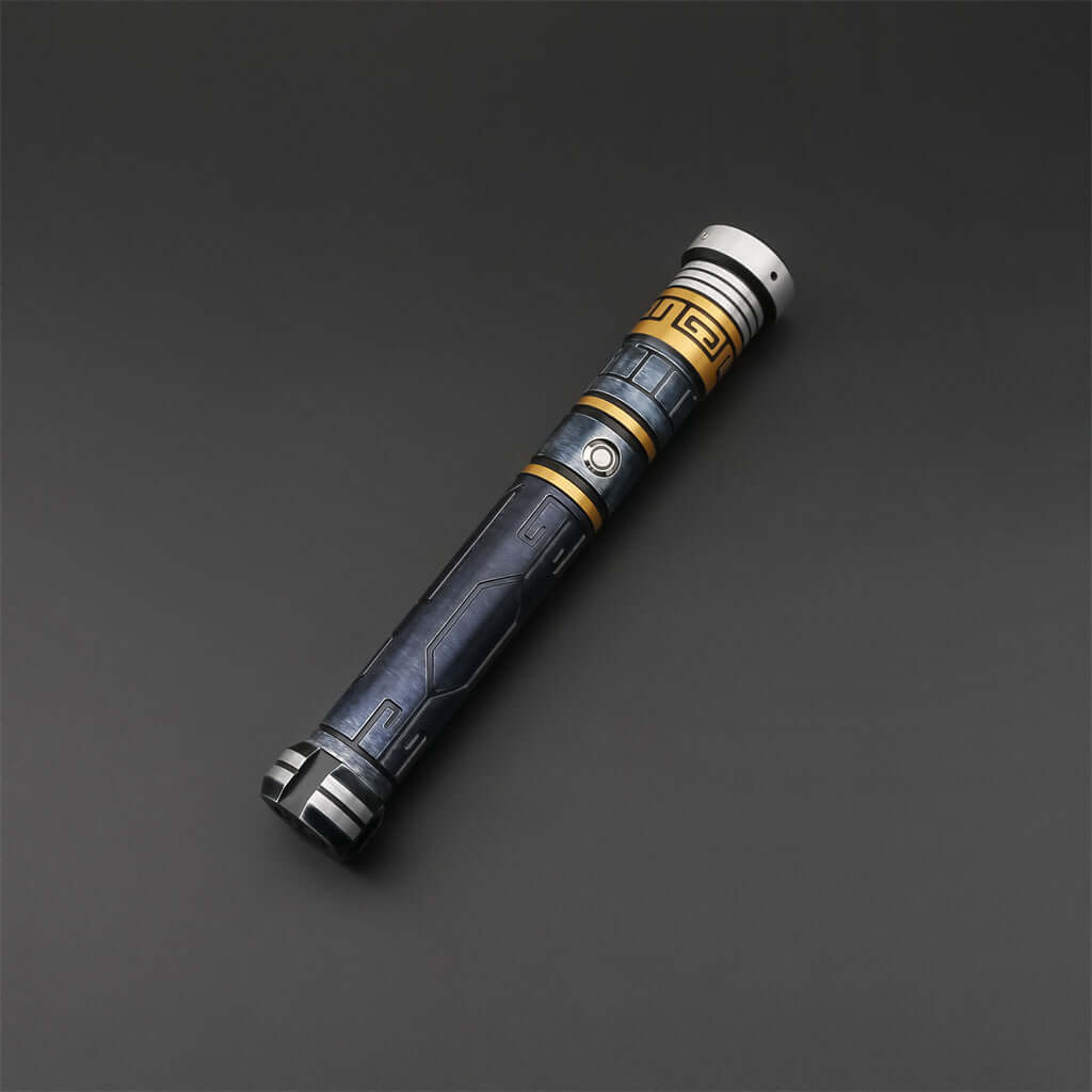 MV Champion lightsaber showcasing a stunning blend of futuristic design and meticulous craftsmanship.