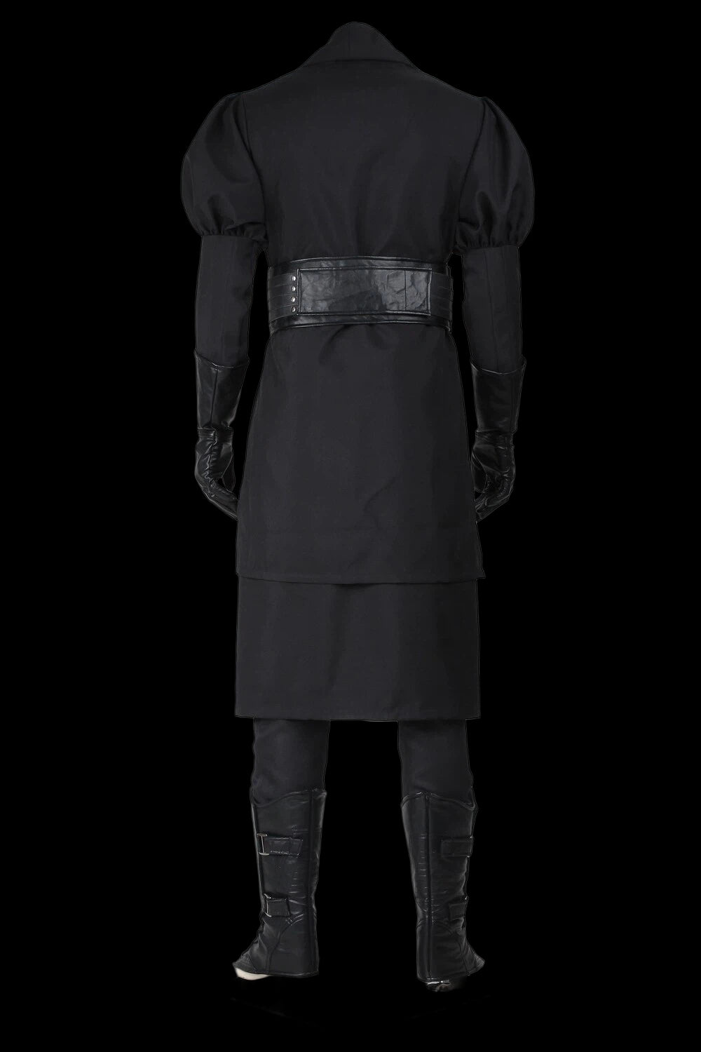Premium tactical enforcer suit showcasing a back view of the Obsidian Tactical Enforcer attire.