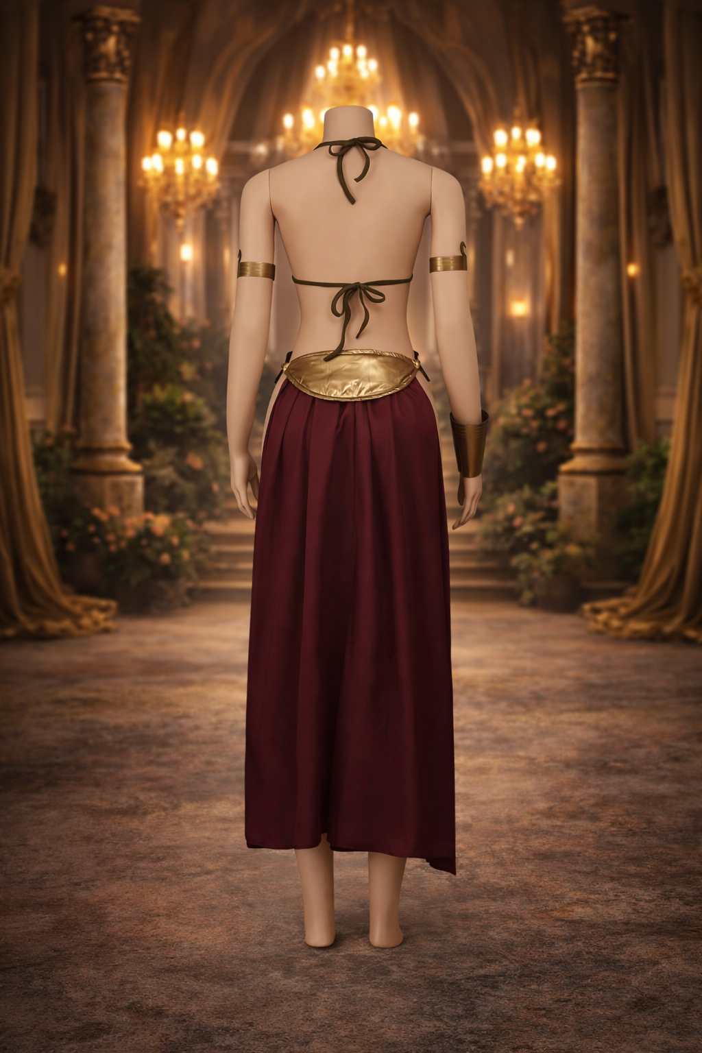 Sexy Princess Leia Costume - Cosplay Dress for Halloween & Events