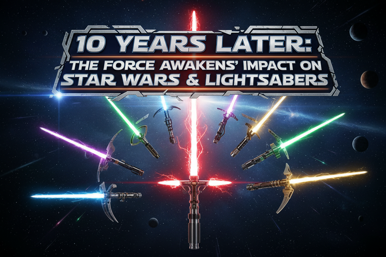 10 Years Later: The Force Awakens' Impact on Star Wars & Lightsabers