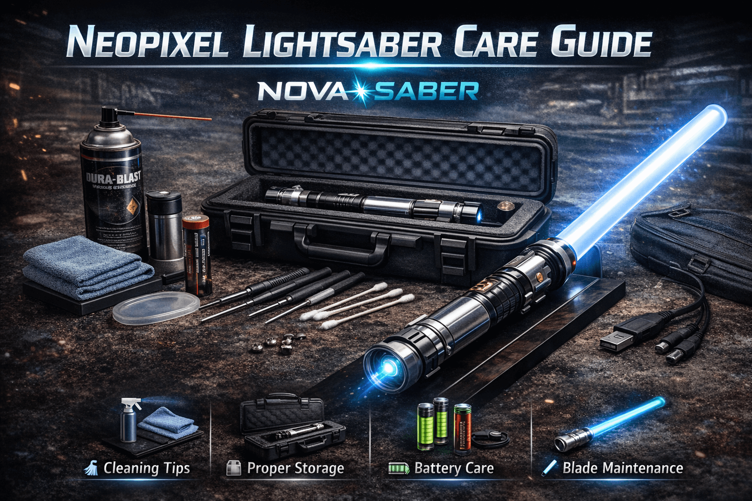 How to Care for Your Neopixel Lightsaber: The Ultimate NovaSaber Maintenance Guide