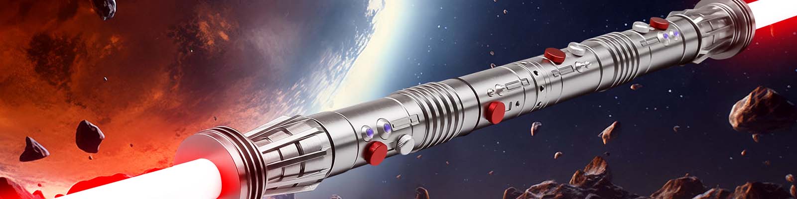 Double-Bladed Lightsabers: Power, Balance, and Control in One Weapon