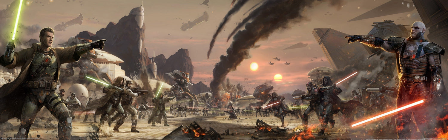 From the deserts of Tatooine to the shadowy depths of the Unknown Regions, A'Sharad Hett’s journey is one of tragedy, power, and transformation. Rising from Jedi Knight to the feared Darth Krayt, he reshaped the Sith and the galaxy under his "One Sith" ph