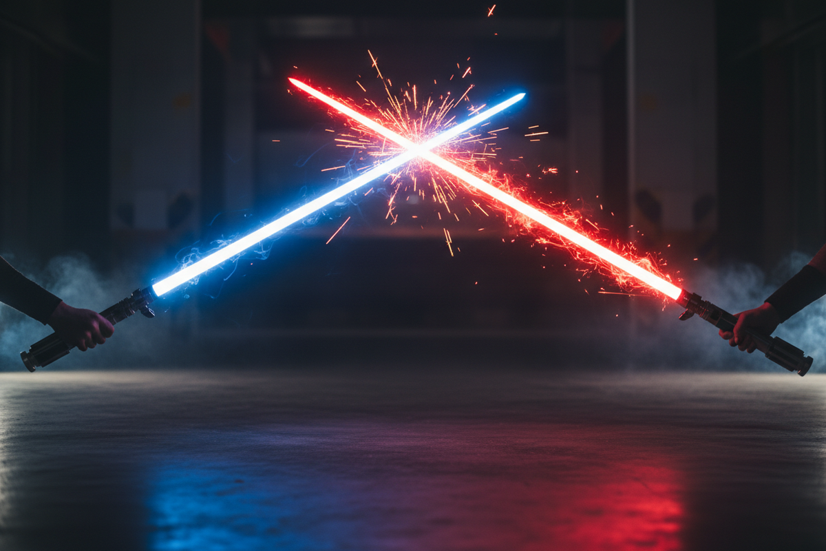 Baselit vs. Neopixel Budget Dueling Lightsabers: Which Should You Choose?