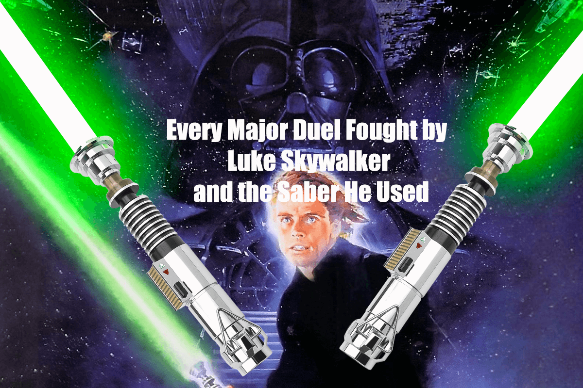 Every Major Duel Fought by Luke Skywalker and the Saber He Used | NovaSaber Edition