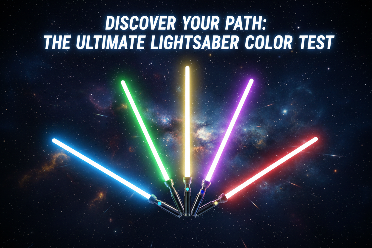 Discover Your Path: The Ultimate Lightsaber Color Test