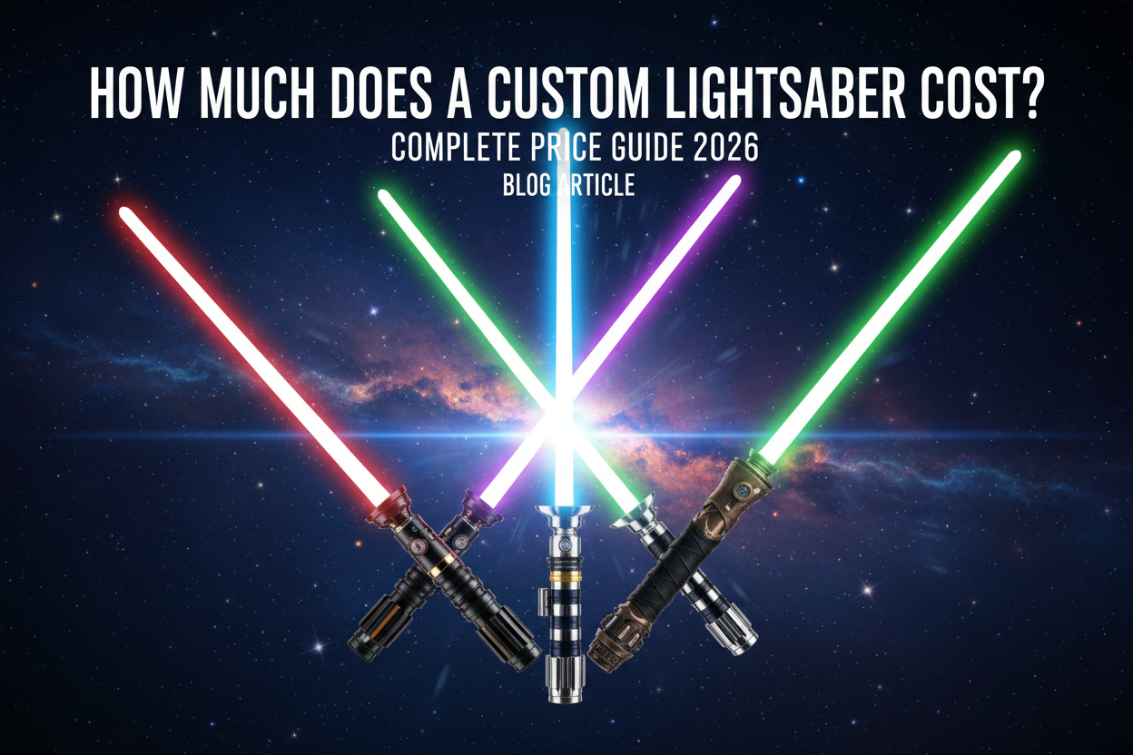 How Much Does a Custom Lightsaber Cost? Complete Price Guide 2026