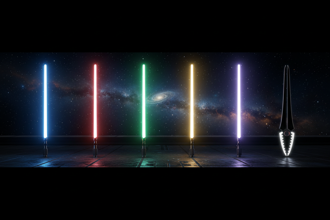 Lightsaber Blade Types Explained (2026 Complete Guide)