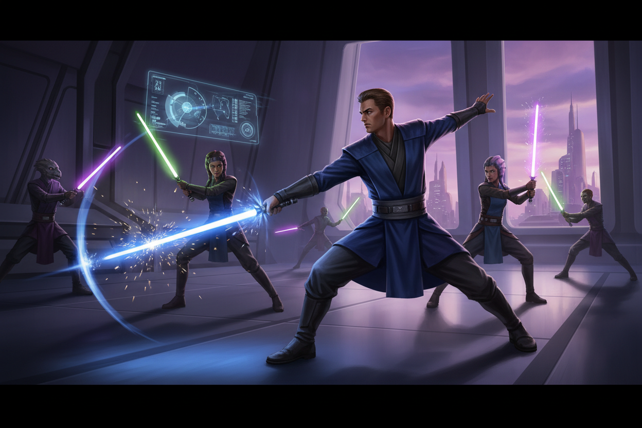 Shii-Cho Lightsaber Form: The Foundation of All Lightsaber Combat