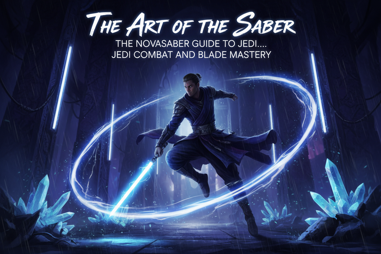 The Art of the Saber: The NovaSaber Guide to Jedi Combat and Blade Mastery