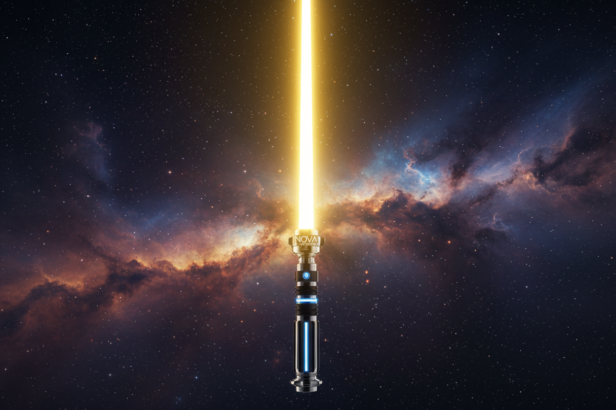 The Legend of the Yellow Lightsaber: Master Your Own Destiny with NovaSaber