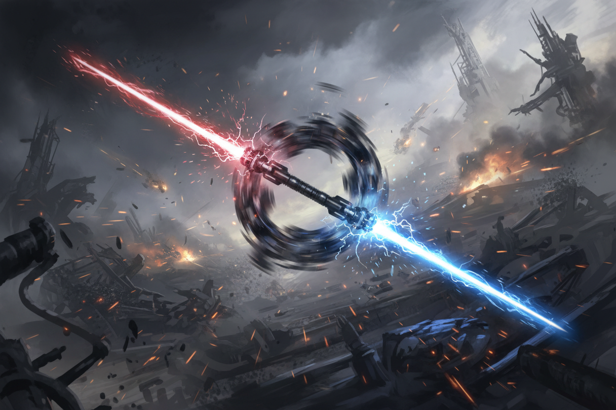 Unleash the Power: Why a Double-Bladed Lightsaber Staff is the Ultimate Weapon