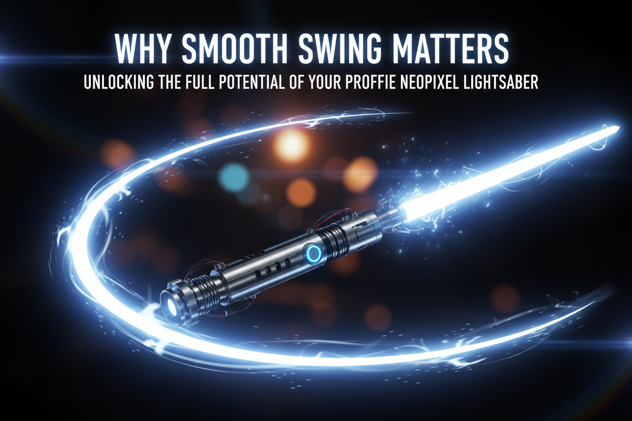Why Smooth Swing Matters: Unlocking the Full Potential of Your Proffie Neopixel Lightsaber