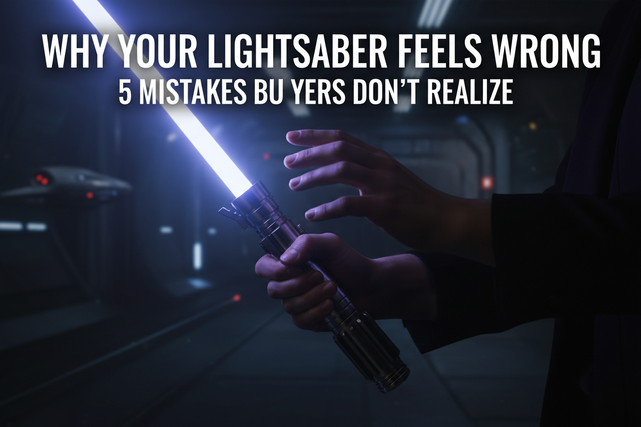 Why Your Lightsaber Feels “Wrong”: 5 Mistakes Buyers Don’t Realize