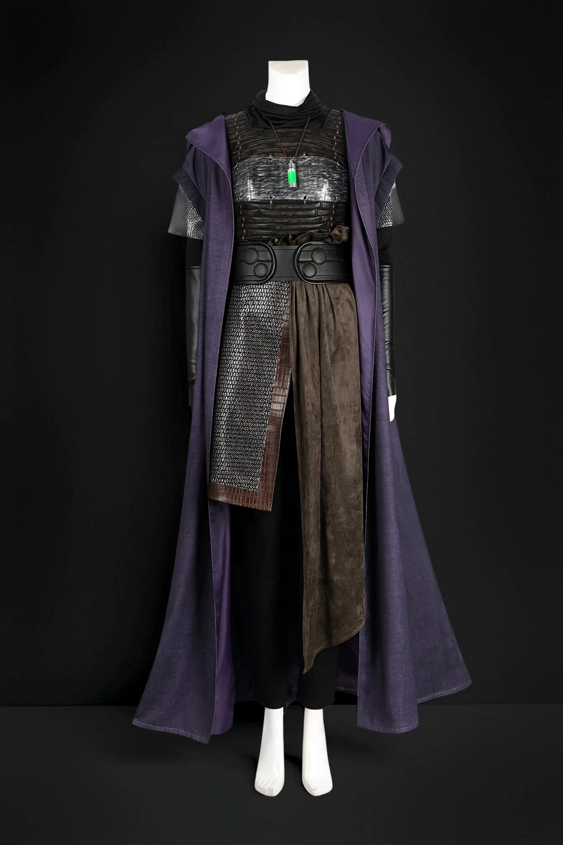The Acolyte Cosplay Costume - Star Wars High Republic Era Assassin Outfit - Mysterious Dark Side Acolyte Robe Set