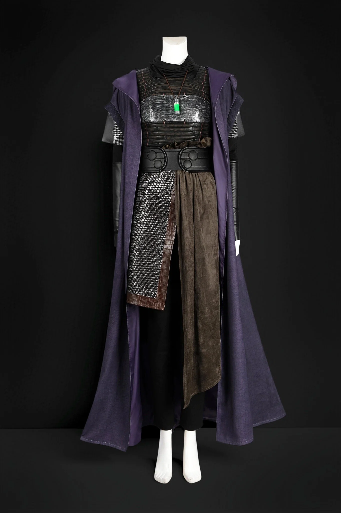 The Acolyte Cosplay Costume - Star Wars High Republic Era Assassin Outfit - Mysterious Dark Side Acolyte Robe Set