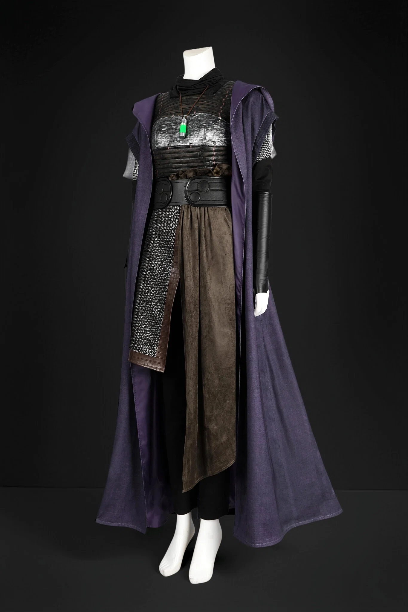 The Acolyte Cosplay Costume - Star Wars High Republic Era Assassin Outfit - Mysterious Dark Side Acolyte Robe Set