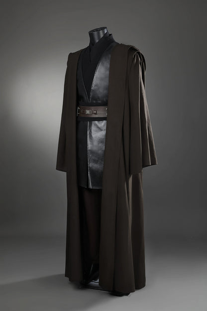 Anakin Cosplay Jedi Costume Skywalker Vader Darth Jedi Top Pants Cloak Belt Halloween Carnival Party Outfits Men
