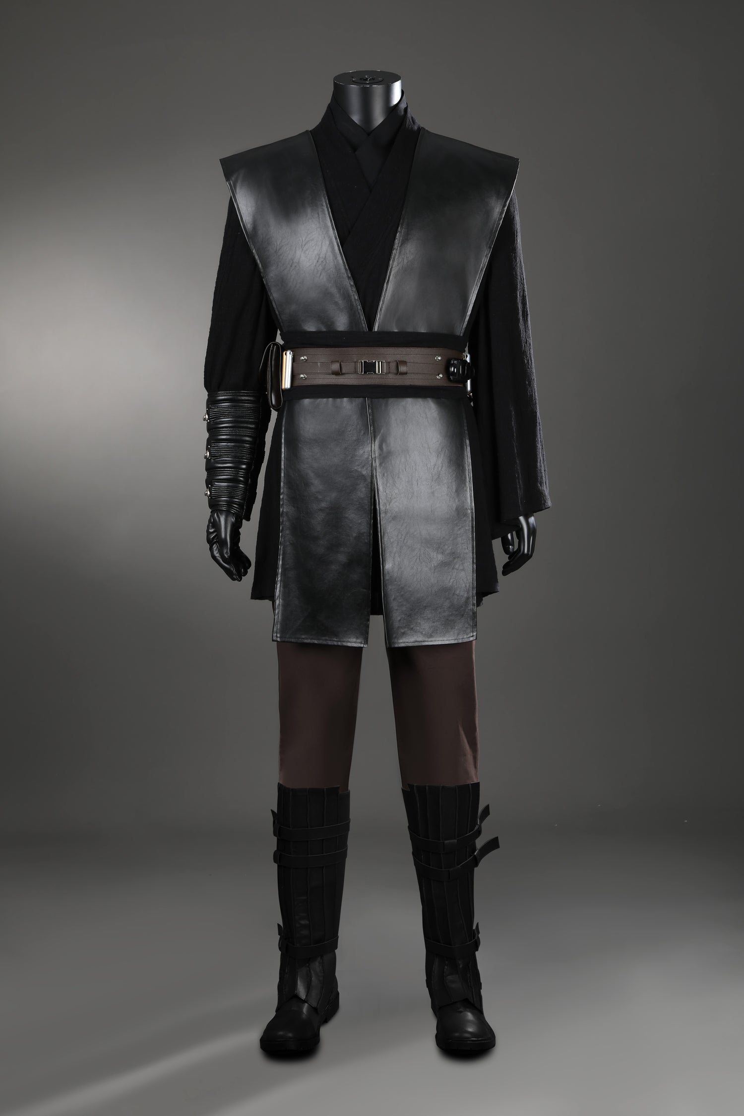 Anakin Cosplay Jedi Costume Skywalker Vader Darth Jedi Top Pants Cloak Belt Halloween Carnival Party Outfits Men