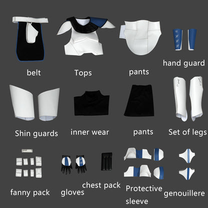 Star Wars: The Clone Wars Captain Rex Full Set Top Cosplay Costumes