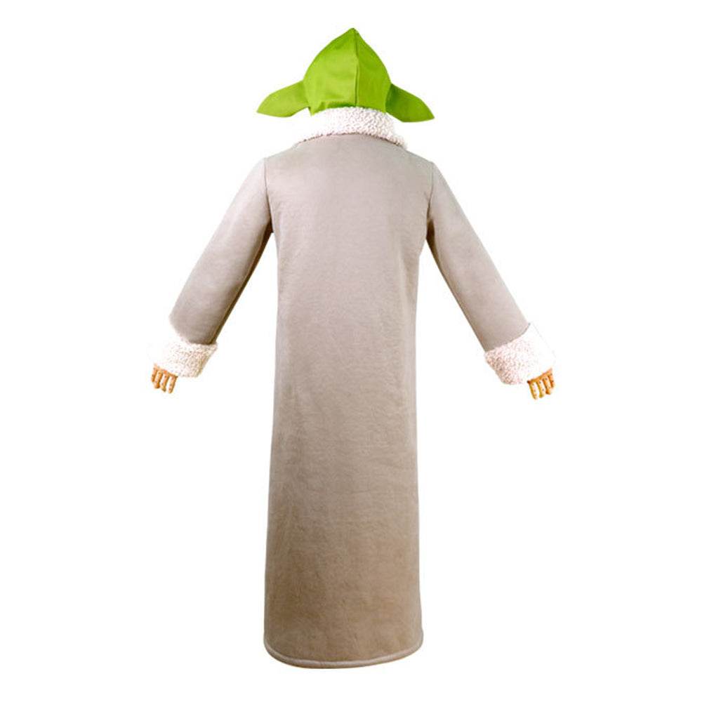 NOVASABERBaby Yoda Cosplay Costume Robe Hat Outfits Carnival Suit