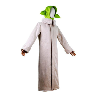 NOVASABERBaby Yoda Cosplay Costume Robe Hat Outfits Carnival Suit