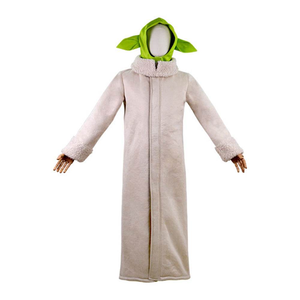 NOVASABERBaby Yoda Cosplay Costume Robe Hat Outfits Carnival Suit