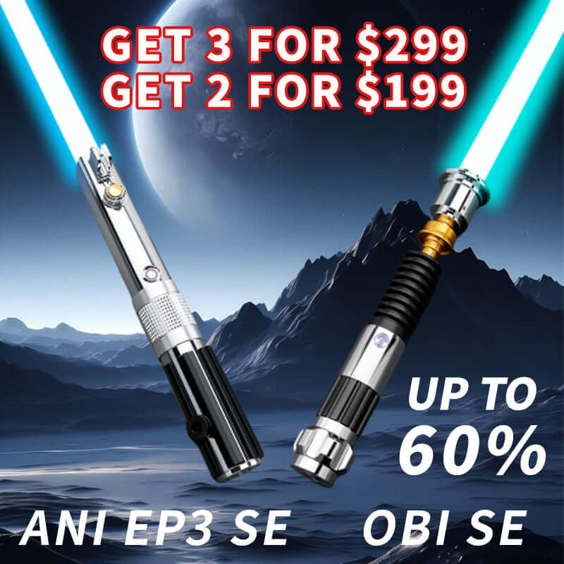 View details for Anniversary Sale Free Saber(1 FREE Lightsaber) High-quality customizable lightsaber from Novasaber – Summer promotion includes 1 free saber