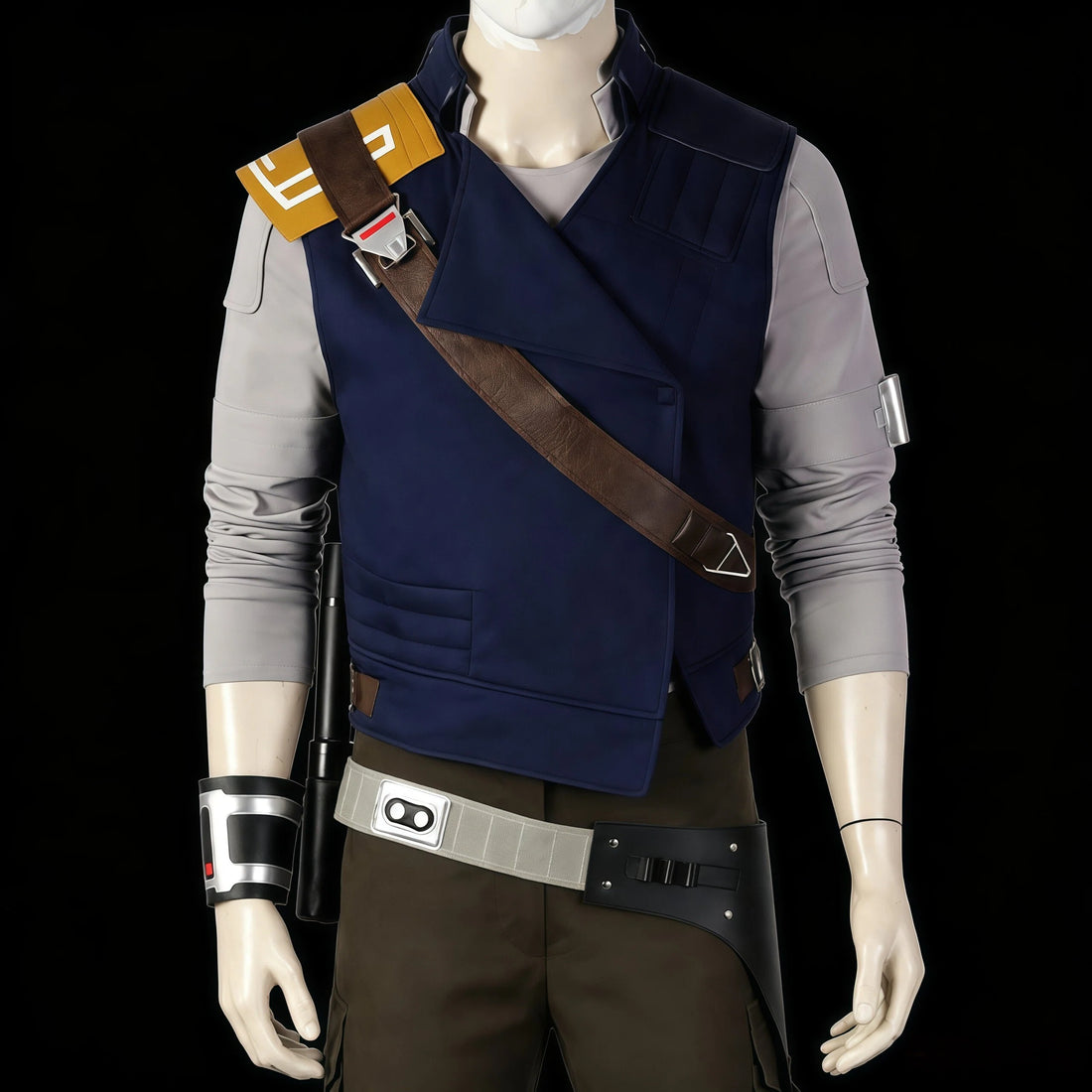 Mens Survivor Cal Kestis Cosplay Costume Outfit Halloween Party Cal Kestis Costume Adult Full Set
