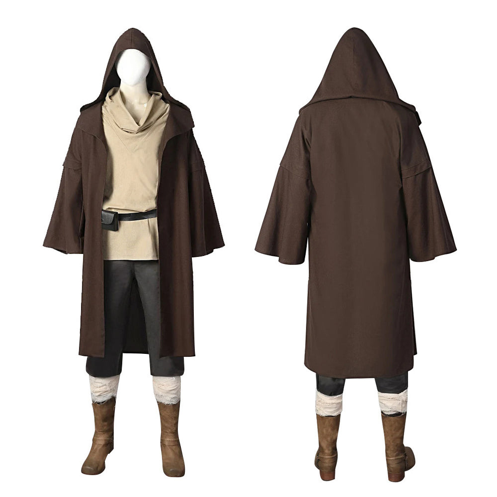 NOVASABERObi Wan Kenobi Cospaly Costume Star Wars Suit Halloween Outfit